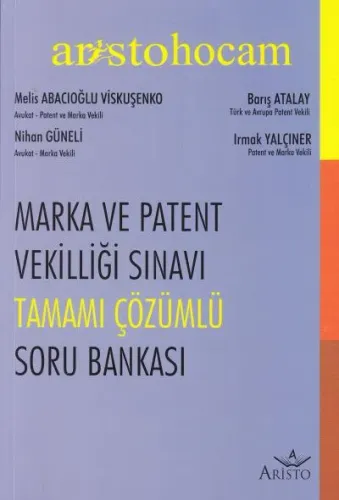 Marka ve Patent Vekilliği Sınavı Tamamı Çözümlü Soru Bankası