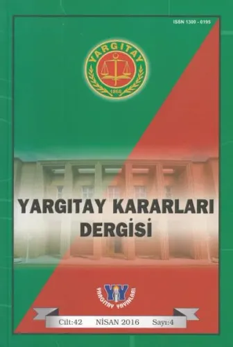 Yargıtay Kararları Dergsisi