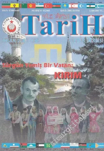 Türk Dünyası Tarih Kültür Dergisi - Sayı: 196      Nisan
