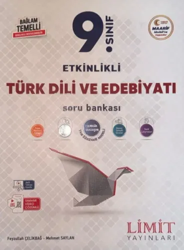 Limit 9. Sınıf Türk Dili ve Edebiyatı Etkinlikli Maarif Soru Bankası