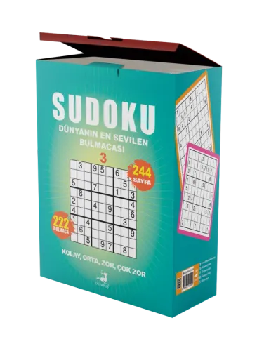 Sudoku Dünyanın En Sevilen Bulmacası 5 Kitap Set (1-2-3-4-5) - Olimpos