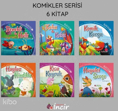 Komikler Serisi 6 Kitap