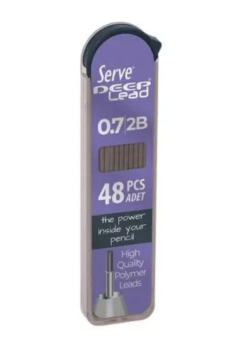 SERVE DEEP LEAD 2B 0,7mm VERSATİL UÇLU KALEM UCU MİN