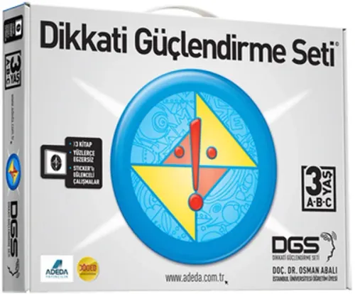Dikkati Güçlendirme Seti 3 Yaş - Yeni Neoro - Via Sistemi İle
