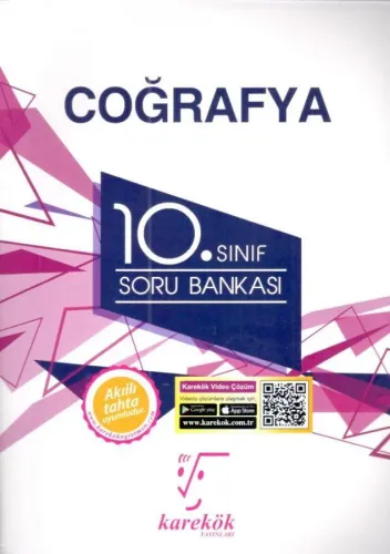 Karekök Yayınları 10. Sınıf Coğrafya Soru Bankası