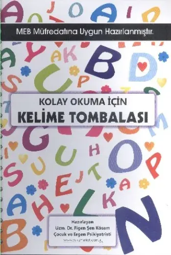 Kolay Okuma İçin Kelime Tombalası