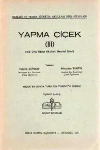 Yapma Çiçek 3