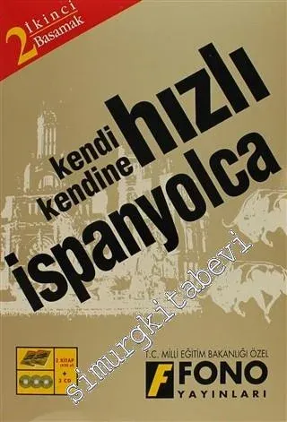 Kendi Kendine Hızlı İspanyolca 2. Basamak (2 Kitap + 2 Cd) -