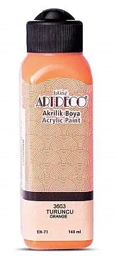 ARTDECO AKRİLİK BOYA 140ml. -  Turuncu 3603