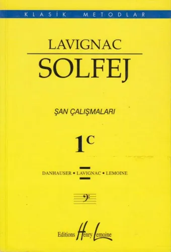 Lavignac Solfej Şan Çalışmaları 1C