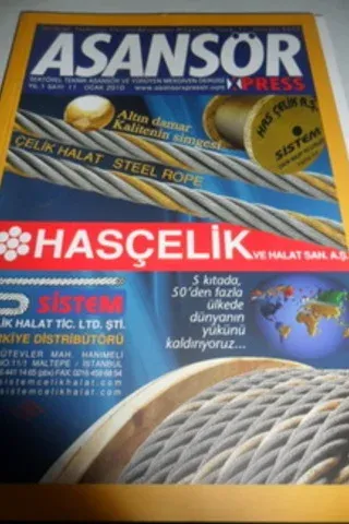 Asansör 2010 / 11