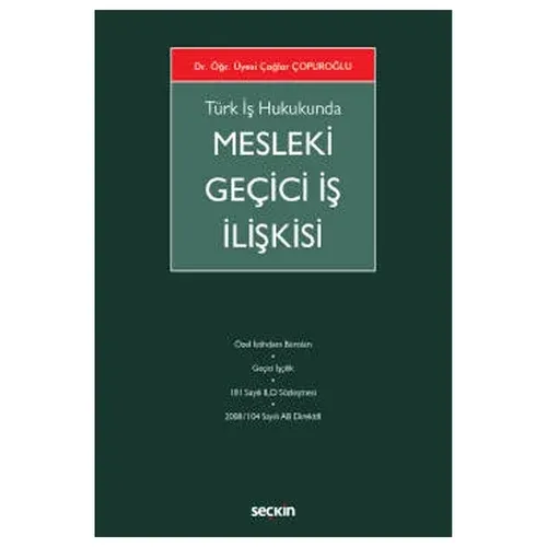 Mesleki Geçici İş İlişkisi