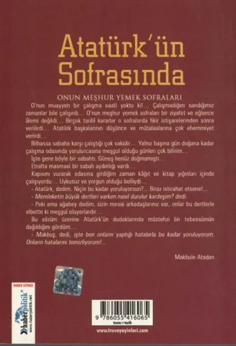 Atatürk'ün Sofrasında Hüseyin Movit Truva %50 indirimli