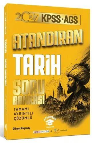 Atandıran Yayıncılık 2027 KPSS MEB-AGS Tarih Soru Bankası Çözümlü