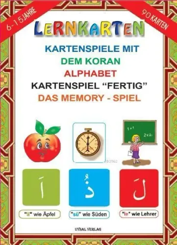 Almanca Bilgi Kartları Kuran Harfleri Tamam Oyunu Kartenspiele Mit Dem Koran Alphabet Lernkarten