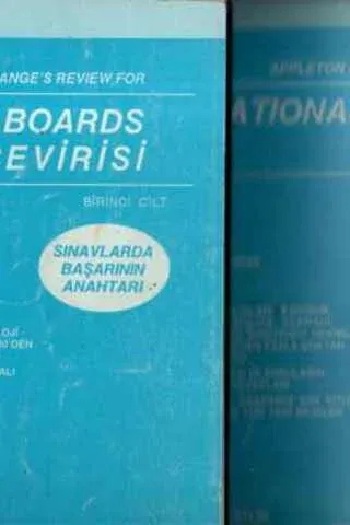 National Boards Çevirisi 2 Cilt Birarada