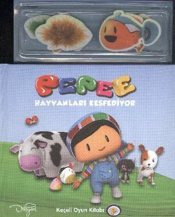 Keçeli Oyun Kitabı-Pepee Hayvanlar