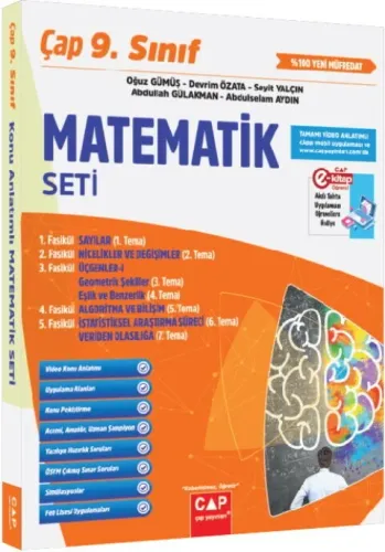 Çap 9. Sınıf Matematik Seti