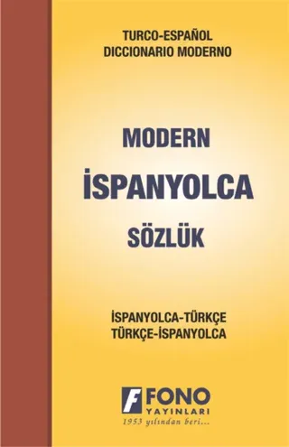 Fono İspanyolca Modern Sözlük Ciltli