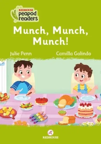 Munch MunchMunch! Redhouse Peapod Readers Julie Penn Redhouse Yayınları 9789754131291