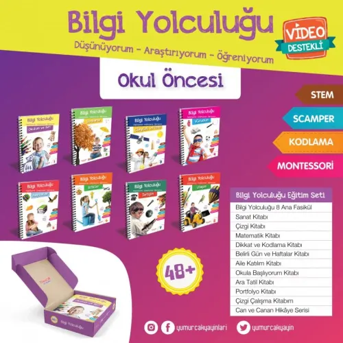 Bilgi Yolculuğu Eğitim Seti 48+