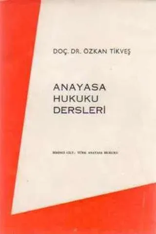 Anayasa Hukuku Dersleri
