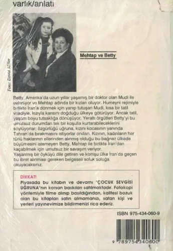 Kızım Olmadan Asla Betty Mahmudi Varlık %53 indirimli