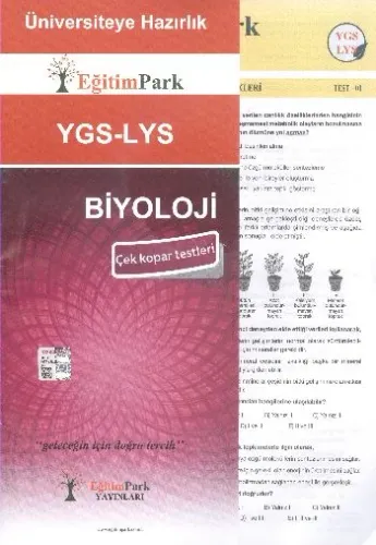 Eğitim Park YGS LYS Biyoloji Yaprak Test