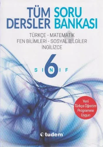 Tudem 6. Sınıf Tüm Dersler Soru Bankası