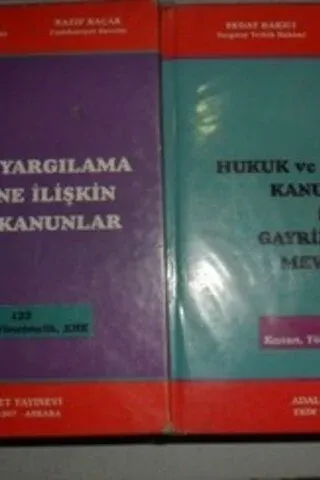 Ceza ve Yargılama Usulüne İlişin Temel Kanunlar - Hukuk ve Yargılama Kanunları ile Gayrimenkul Mevzuatı