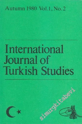 International Journal Of Turkish Studies - Sayı: 1 No: 2      Autumn