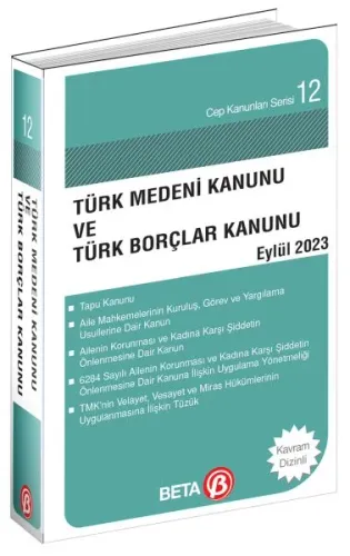 Türk Medeni Kanunu ve Türk Borçlar Kanunu %3 indirimli Celal Ülğen