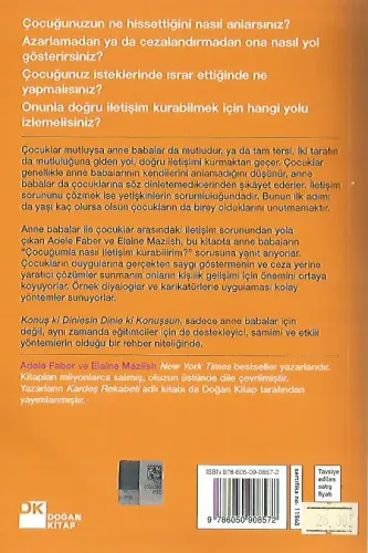 Konuş ki Dinlesin Dinle ki Konuşsun Elaine Mazlish Doğan Kitap %34 ind