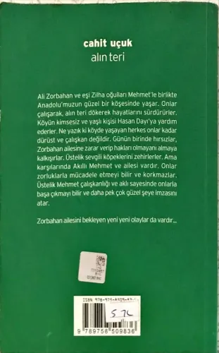Alın Teri Cahit Uçuk Bilge Kültür Sanat