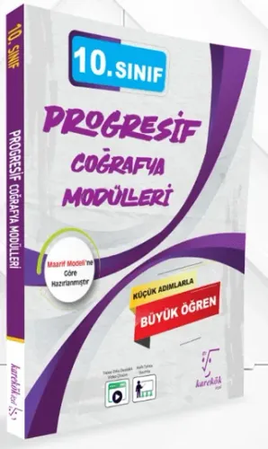 Karekök Yayınları 10. Sınıf Progresif Coğrafya Modülleri
