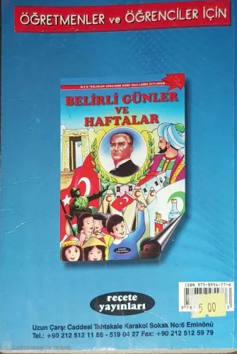 Belirli Günler ve Haftalar Kollektif Reçete Yayınları %43 indirimli