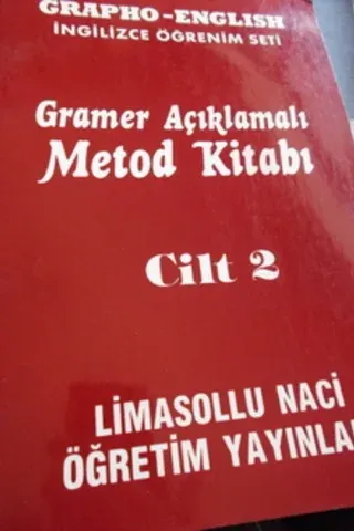 Gramer Açıklamalı Metod Kitabı Cilt 2
