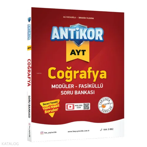 Antikor Ayt Coğrafya Soru Bankası