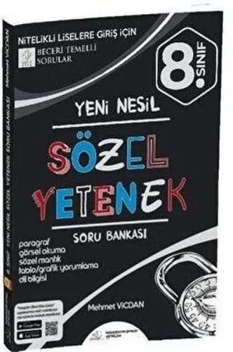 Paragrafın Şifresi Yayınları 8. Sınıf Sözel Yetenek Soru Bankası