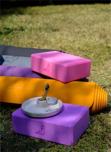 Comfort Series Pembe EVA Yoga Blok