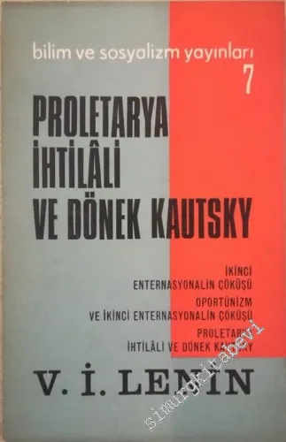 Proletarya İhtilali ve Dönek Kautsky -