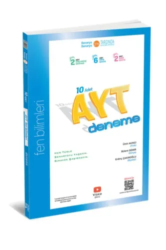ÜÇDÖRTBEŞ AYT 10 LU FEN BİLİMLERİ DENEME