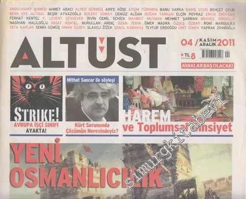 Altüst Dergisi - Sayı: 4      Kasım - Aralık