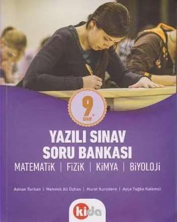 9. Sınıf Yazılı Sınav Soru Bankası; Matematik Fizik Kimya Biyoloji
