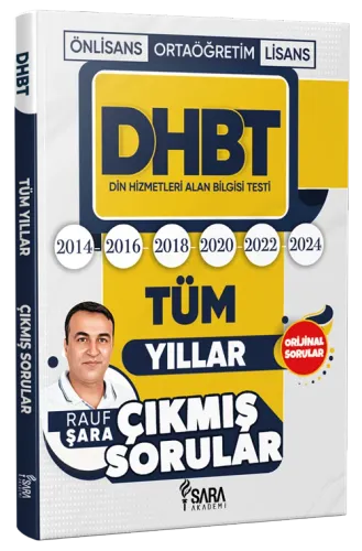 Şara Akademi 2026 DHBT Çıkmış Sorular Tüm Yıllar