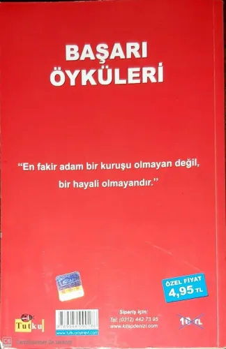 Başarı Öyküleri Cengiz Erşahin Tutku %40 indirimli
