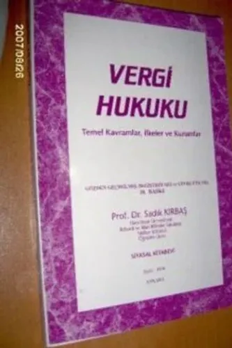 Vergi Hukuku