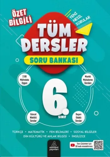 6 Sınıf Tüm Dersler Soru Bankası