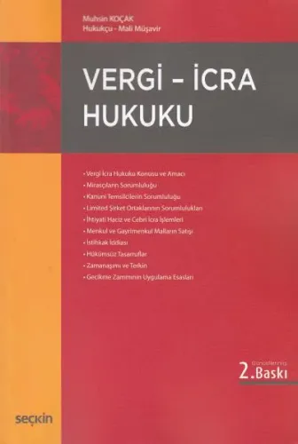 Vergi- İcra Hukuku Muhsin Koçak