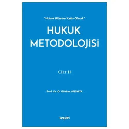 Hukuk Metodolojisi Cilt: II